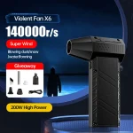 💨 140000 RPM Powerful Air Blower & Vacuum – Ultimate Dust Cleaning Solution!