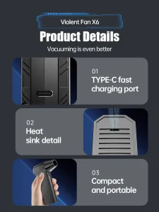 💨 140000 RPM Powerful Air Blower & Vacuum – Ultimate Dust Cleaning Solution! - Image 14