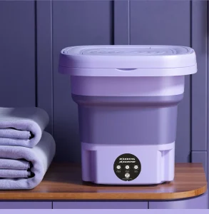 🌀 8L Portable Folding Washing Machine – Compact & Efficient Laundry Solution! - Image 34