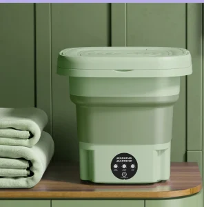 🌀 8L Portable Folding Washing Machine – Compact & Efficient Laundry Solution! - Image 35