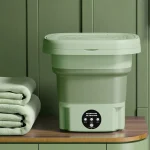 🌀 8L Portable Folding Washing Machine – Compact & Efficient Laundry Solution! - Image 7