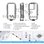 📸 Waterproof Diving Case for iPhone – Pro-Grade Underwater Housing - Capture Stunning Underwater Moments with Full Protection! 🌊 - Image 3