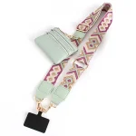 🎒 Phone Strap with Zippered Pouch – Adjustable Crossbody Lanyard | Anti-Lost | Universal Fit | Travel-Ready Accessory