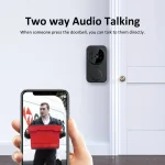 🚪 Smart Home Video Doorbell – HD Wireless Camera | Night Vision | Voice Changer | 2-Way Audio - Image 3