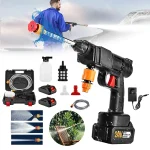 🚗 Cordless High-Pressure Car Washer – Portable & Powerful Cleaning Solution 🔫