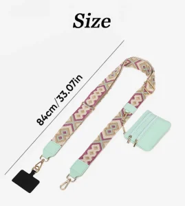 🎒 Phone Strap with Zippered Pouch – Adjustable Crossbody Lanyard | Anti-Lost | Universal Fit | Travel-Ready Accessory - Image 14