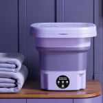 🌀 8L Portable Folding Washing Machine – Compact & Efficient Laundry Solution! - Image 8