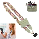 🎒 Phone Strap with Zippered Pouch – Adjustable Crossbody Lanyard | Anti-Lost | Universal Fit | Travel-Ready Accessory - Image 3