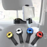 🚗 2-in-1 Car Headrest Hook & Phone Holder – Organize & Entertain on the Go! 📱 - Image 4