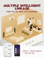 🔌 LDNIO Smart WiFi Power Strip - 3 AC Outlets + 4 USB (30W PD) | Alexa/Google/Tuya App Control | 2500W Surge Protection | 2M Extension Cord | US/UK/EU Plug - Image 16