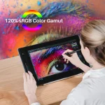 🎨 HUION Kamvas Pro 16 Drawing Tablet - 15.6" 1080p Display | 120% sRGB | 8192 Pressure Levels | Battery-Free Pen | 6 Shortcut Keys | Tilt Support (PW507 Pen Included) - Image 5