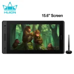 🎨 HUION Kamvas Pro 16 Drawing Tablet - 15.6" 1080p Display | 120% sRGB | 8192 Pressure Levels | Battery-Free Pen | 6 Shortcut Keys | Tilt Support (PW507 Pen Included)