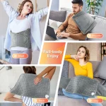 🔥 Electric Heating Waist Belt – Thermal Pad for Back, Waist & Hands | Adjustable Temperature & Timer | Office & Home Use - Image 4