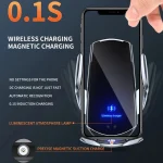 🚗 15W MagSafe Car Charger - Auto-Aligning Wireless Charger Mount | Infrared Induction | Strong Magnet | Qi2 Certified | for iPhone 15/14/13 & Android (Vent/Dash Compatible) - Image 2