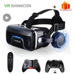 🕶️ VR Shinecon 10.0 Virtual Reality Headset | 110°-120° FOV | Smartphone Compatible | Bluetooth Remote Support