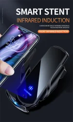 🚗 15W MagSafe Car Charger - Auto-Aligning Wireless Charger Mount | Infrared Induction | Strong Magnet | Qi2 Certified | for iPhone 15/14/13 & Android (Vent/Dash Compatible) - Image 14