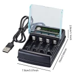 🔋 1.5V Alkaline Battery Charger – 4-Slot Smart Charging Box | Eco-Friendly, Reusable Power Solution - Image 6