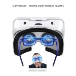 🕶️ VR Shinecon 10.0 Virtual Reality Headset | 110°-120° FOV | Smartphone Compatible | Bluetooth Remote Support - Image 2