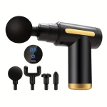💆♂️ Portable Digital Fascia Gun - 6-Speed Electric Massager with LED Display | Deep Tissue Percussion Therapy | Silent & Rechargeable | for Muscle Recovery/Pain Relief - Image 9