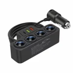 🚗 120W Multi-Function USB & Type-C Car Charger – Fast Charging | 1-to-4 Port Adapter for Multiple Devices - Image 7