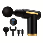 💆♂️ Portable Digital Fascia Gun - 6-Speed Electric Massager with LED Display | Deep Tissue Percussion Therapy | Silent & Rechargeable | for Muscle Recovery/Pain Relief - Image 2