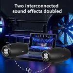 🔊 Zealot S67 Portable Speaker - 40H Playtime • IPX7 Waterproof • 30W Boom (Black/Orange) - Image 6