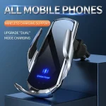 🚗 15W MagSafe Car Charger - Auto-Aligning Wireless Charger Mount | Infrared Induction | Strong Magnet | Qi2 Certified | for iPhone 15/14/13 & Android (Vent/Dash Compatible) - Image 4