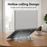 💻 Portable Aluminum Laptop Stand – Ergonomic, Foldable & Lightweight Holder for MacBook Air/Pro, Dell, HP, and More - Image 6