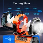 🌬️ 3-in-1 Portable Camping Fan with LED Light - Image 3