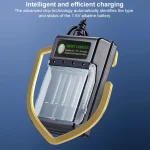 🔋 1.5V Alkaline Battery Charger – 4-Slot Smart Charging Box | Eco-Friendly, Reusable Power Solution - Image 9