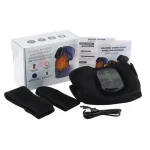 🔥 Moajaza Far Infrared Knee Massager - Heating & Vibration Therapy Brace | 3 Heat Levels + 3 Massage Modes | Rechargeable 4000mAh | For Arthritis/Joint Pain/Recovery (Black, S/M/L) - Image 7