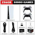 🎮 GB5 Retro Game Console - 64G/128G/256G Options | 50,000+ Preloaded Games | Dual Wireless Controllers | 4K HD Output | Supports PS1/MAME/GBA/SNES (Plug & Play) - Image 8