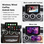 🚗 Road Top Wireless CarPlay Decoder for Mercedes NTG5.0 (2015-2018) - Plug & Play Retrofit Kit | Supports Android Auto/MirrorLink | Retains OEM Controls | C/GLC/CLA/GLA Class W205 - Image 4