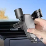 🚗 Universal Car Phone Holder - Gravity-Activated Air Vent Mount | One-Hand Operation | Anti-Shake Design | Fits 4.6-7" Smartphones (iPhone/Android/Samsung) - Image 6