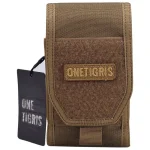 🎒 ONETIGRIS MOLLE Tactical Phone Pouch - EDC Waist Bag for iPhone 14/13/12/11 Pro Max & Android | Hunting/Military Belt Attachment | Nylon Protective Case (150-180mm Adjustable) - Image 7