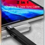 ⚡ UGOURD USB4 20Gbps Short Cable - 13cm/22cm Type C to C Cable | 100W PD Fast Charging | 4K@60Hz Video | for SSD/iPhone 15/MacBook/Steam Deck (Black, 2-Pack) - Image 3