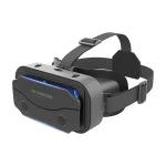 🕶️ Universal VR Headset for Smartphones - Compatible with 4.7-7.2" iPhone/Android | 3D Virtual Reality Glasses | Adjustable HD Lenses | Bluetooth Controller Support (Black)