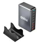⚡ 600W GaN Pro 8-Port Charging Station – 2×140W USB-C PD 3.1 + 2×100W USB-C + 3×65W USB-C + 1×22.5W USB-A - Image 21