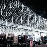 ✨ STUXMOS Solar Meteor Shower Lights - 30/50cm Waterproof LED Fairy String | 8 Modes | Warm White/Cool White | Outdoor Garden/Wedding/Patio Decor - Image 19