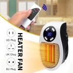 🔥 500W Portable Electric Heating Fan – Instant, Energy-Efficient Warmth!