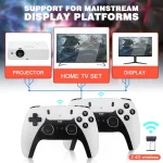🎮 GD10 PRO Retro Game Stick - 256GB 58,000+ Classic Games | 4K HDMI Output | Dual Wireless Controllers | Plug & Play for PS1/NES/SNES/Arcade | Multi-Language Support - Image 3