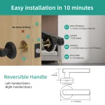 🚪 Viladepot D6 Smart Handle Lock - Image 7