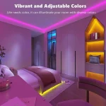 ✨ 100ft RGB LED Strip Lights - Smart WiFi/BT App Control | Music Sync & 44-Key Remote | 16M Colors | Waterproof IP65 | for Bedroom/TV/Party (2x50ft Rolls) - Image 3