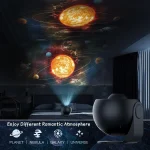 🪐 Galaxy Projector 4K HD – 13-in-1 Star Planetarium with Adjustable Focus & 360° Rotation - Image 13
