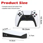 🎮 GB5 Retro Game Console - 64G/128G/256G Options | 50,000+ Preloaded Games | Dual Wireless Controllers | 4K HD Output | Supports PS1/MAME/GBA/SNES (Plug & Play) - Image 6