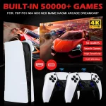 🎮 GB5 Retro Game Console - 64G/128G/256G Options | 50,000+ Preloaded Games | Dual Wireless Controllers | 4K HD Output | Supports PS1/MAME/GBA/SNES (Plug & Play) - Image 15