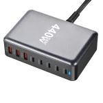 ⚡ 440W GaN Charger – 8‑Port USB‑C PD Fast Desktop Power Hub - Image 3