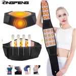 🔥 Adjustable Self-Heating Waist Belt Brace - Magnetic Therapy Lumbar Support | Pain Relief for Lower Back/Sciatica | 3 Heat Levels | Breathable Neoprene - Image 10