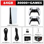 🎮 GB5 Retro Game Console - 64G/128G/256G Options | 50,000+ Preloaded Games | Dual Wireless Controllers | 4K HD Output | Supports PS1/MAME/GBA/SNES (Plug & Play) - Image 7