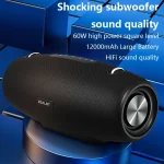 🔊 Zealot S67 Portable Speaker - 40H Playtime • IPX7 Waterproof • 30W Boom (Black/Orange) - Image 2